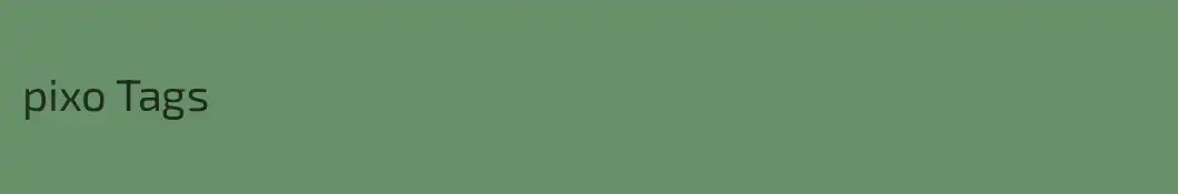 pixo Tags
